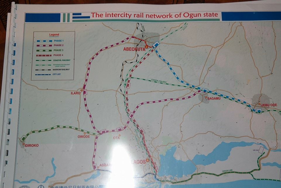 ogunstate rail network Ogun State To Construct $3.2bn Intercity Rail Network