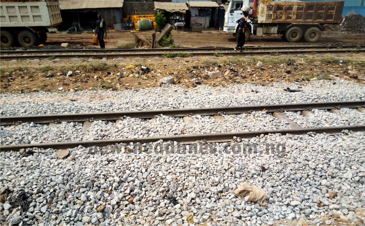 new Lagos Ibadan Railway project 3 New Lagos-Ibadan Railway Gathers Momentum, As Rail Track Laying Commences (Photo)