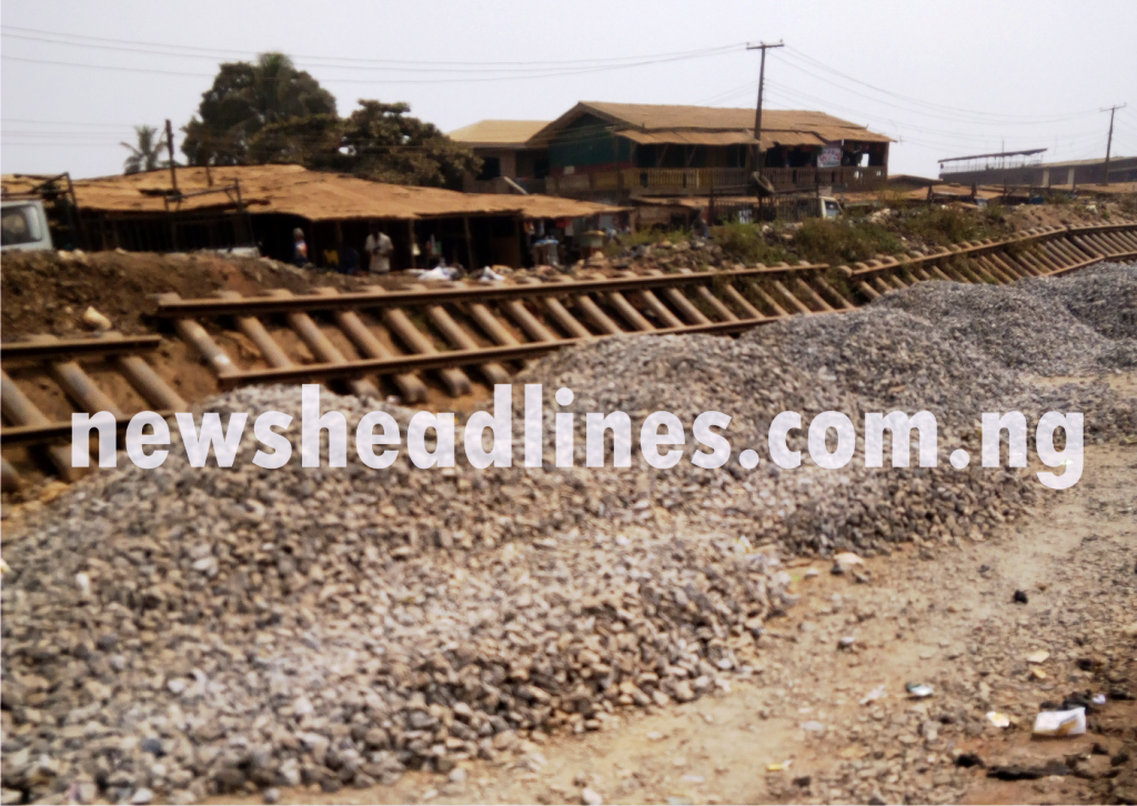 new Lagos Ibadan Railway project 9 New Lagos-Ibadan Railway Gathers Momentum, As Rail Track Laying Commences (Photo)